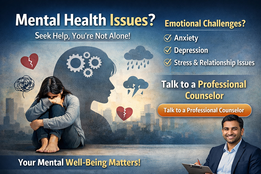 Mental Health Issues and Professional Counseling